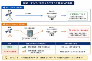 マルチパスのメカニズムと機体への影響