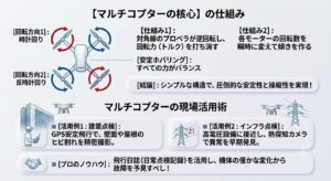 マルチコプターの仕組み